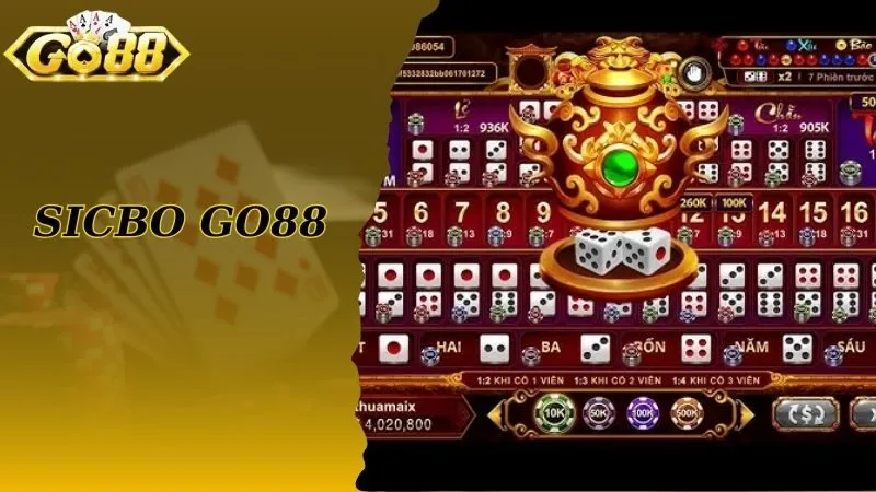 Sicbo Go88 - Game Cá Cược Đổi Thưởng Kiếm Tiền Siêu Dễ